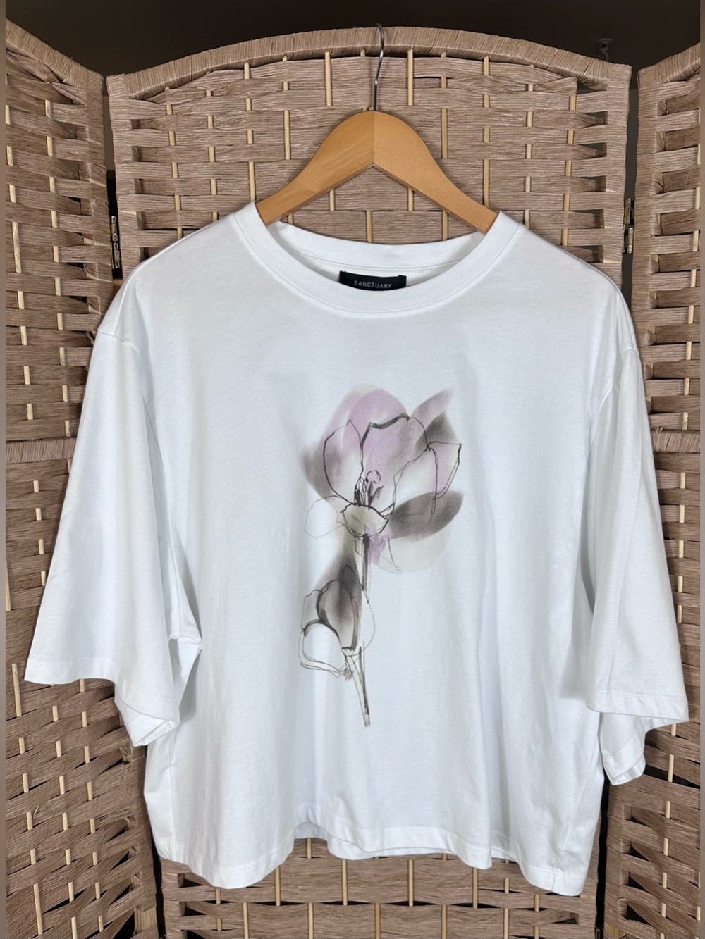NWT Sanctuary Belle Cotton Graphic Tee - Size XL - Picture 4 of 11